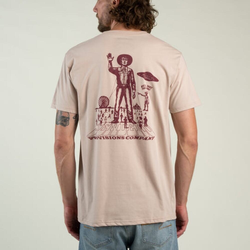 NWT Sendero Cowboy Lift Off T -Shirt in Sand size XL
